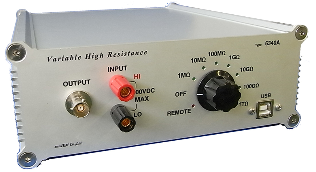 Model 6340A/6340B Variable High Resistance Standard