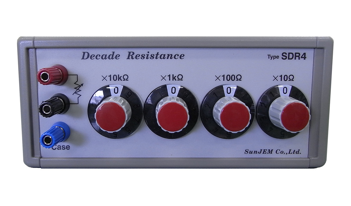 Model SDR4-A/SDR4-B Decade Resistor