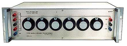 Decade Transformer(Inductive Voltage Divider) TYPE 6415A / 6425A