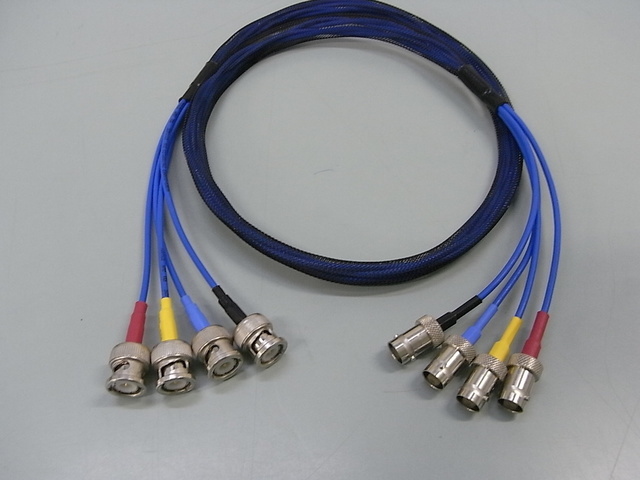 Coaxial Cable for 4-terminal measurement