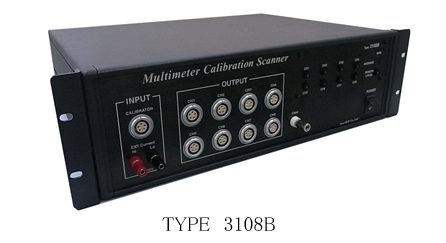 Model 3108B Scanner for Multi-Meter Calibration